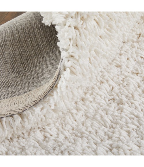 Feizy Stoneleigh Luxury & Glam Solid, Ivory/White, 9' x 12' Area Rug