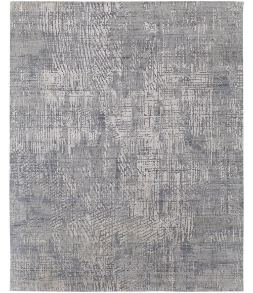 Feizy Eastfield Casual Abstract, Gray, 8' x 10' Area Rug