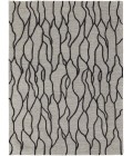 Feizy Enzo Casual Abstract, Ivory/Black/Taupe, 9'-6" x 13'-6" Area Rug