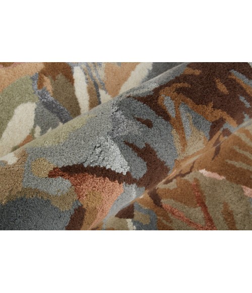 Dafney Area Rug Feizy Dafney Casual Floral & Botanical, Tan/Gray/Green, 2' x 3' Accent Rug