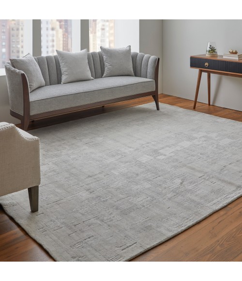Feizy Eastfield Casual Abstract, Ivory, 10' x 14' Area Rug