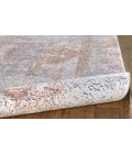 Feizy Cecily Vintage Medallion, Gold/Pink/Blue, 8' x 8' Square Square Rug