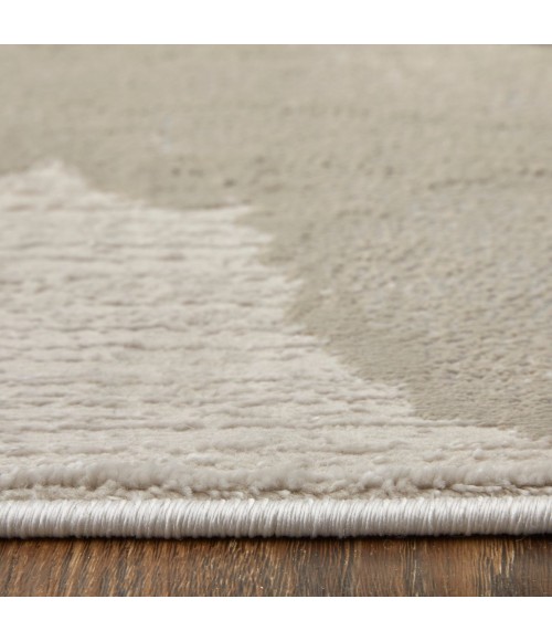Feizy Waldor Casual Watercolor, Gold/Ivory/Gray, 8' x 11' Area Rug