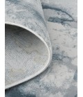Atwell Area Rug Feizy Atwell Contemporary Marble Rug, Teal Blue/Gray, 5ft - 3in x 7ft - 6in Area Rug
