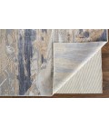Feizy Laina Industrial Abstract, Tan/Orange/Ivory, 5' x 7'-10" Area Rug