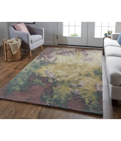Feizy Amira 8633F PURPLE/GREEN Area Rug 8 ft. X 10 ft. Rectangle