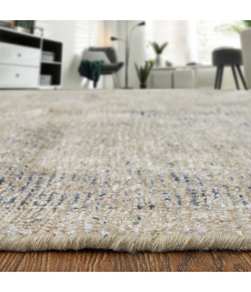 Feizy Caldwell Bohemian & Eclectic Medallion, Tan/Gray/Gold, 9' x 12' Area Rug