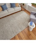 Belfort Area Rug Feizy Belfort Casual Solid, Ivory/Gray/Taupe, 10' x 14' Area Rug