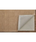 Feizy Luna Casual Solid, Tan, 8' x 11' Area Rug