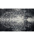 Feizy Coda Industrial Abstract, Black/White, 12' x 15' Area Rug
