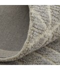 Asher Area Rug Feizy Asher Industrial Geometric, Taupe/Gray/Ivory, 9' x 12' Area Rug