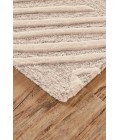 Feizy Enzo Farmhouse Geometric, Tan/Ivory, 12' x 15' Area Rug