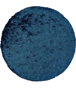 Feizy Indochine 4550F TEAL Area Rug 8 ft. X 8 ft. Round