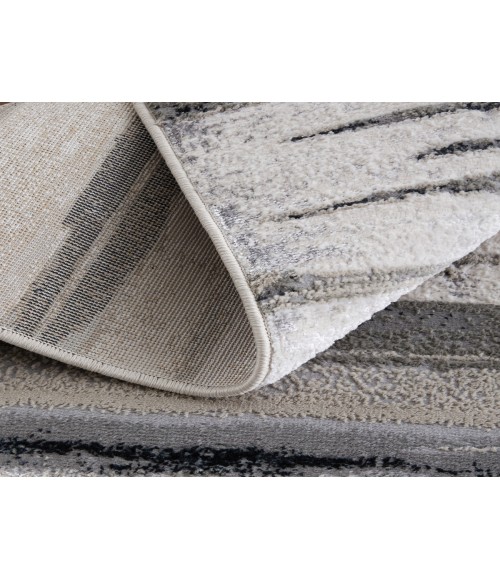 Feizy Micah SILVER Rug 6943049F 5 ft. X 7 ft. Rectangle - Rugs Town Feizy Micah SILVER 6943049F 5 ft. X 7 ft. Rectangle Rug