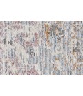Cecily Area Rug Feizy Cecily Luxury & Glam Medallion, Ivory/Gray/Pink, 8' x 8' Square Square Rug