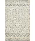 Anica Area Rug Feizy Anica Moroccan Wool Rug w/Diamond Lines, Ivory/Chambray Blue, 5ft x 8ft Area Rug