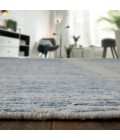 Feizy Brighton Casual Abstract, Ivory/Blue/Silver, 2' x 3' Accent Rug