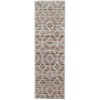 Feizy Mynka 39ICF BEIGE/MULTI Area Rug 2 ft. 6 in. X 8 ft. Runner