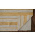 Feizy Duprine Casual Stripes, Yellow/Ivory, 10' x 14' Area Rug