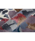 Feizy Dafney Casual Floral & Botanical, Blue/Gray/Pink, 8' x 10' Area Rug