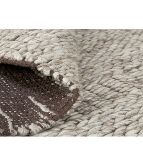 Feizy Berkeley Scandinavian Geometric, Ivory/Gray/Tan, 9'-6" x 13'-6" Area Rug