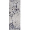 Feizy Laina 39G8F BLUE Area Rug 3 ft. X 10 ft. Runner