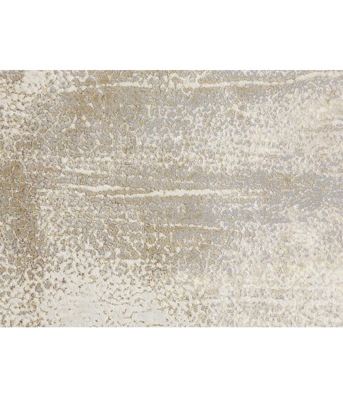 Feizy Aura IVORY/GOLD Rug AUR3739F 5 ft. X 7 ft. Rectangle - Rugs Town Feizy Aura IVORY/GOLD AUR3739F 5 ft. X 7 ft. Rectangle Rug