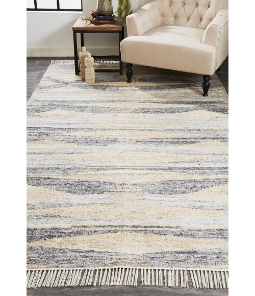 Beckett Area Rug Feizy Beckett Moroccan, Gray/Tan/Silver, 9' x 12' Area Rug