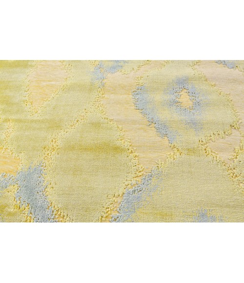 Saphir Mah Area Rug Feizy Saphir Mah Casual Abstract, Gold/Tan/Gray, 9'-8" x 12'-7" Area Rug