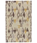 Fariza Area Rug Feizy Fariza Bohemian & Eclectic Geometric, Taupe/Yellow, 5' x 8' Area Rug