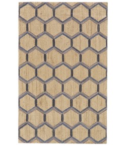 Feizy Bermuda 0750F NATURAL/BLUE GRAY Area Rug 4 ft. X 6 ft. Rectangle