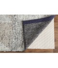 Feizy Alford Minimalist Eyelash Wool Rug, Silver Gray/Tuape, 3ft-6inx5ft-6in Accent Rug