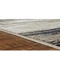 Micah Area Rug Feizy Micah Industrial Abstract, Black/Silver/Gray, 12' x 18' Area Rug