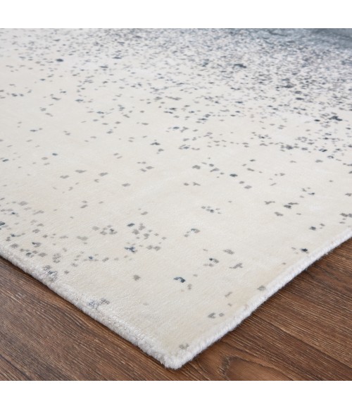 Feizy Grier Industrial Gradient & Ombre, Blue/Ivory/Gray, 8' x 10' Area Rug