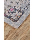 Mangata Area Rug Feizy Mangata Vintage Distressed, Gray/Blue/Ivory, 2'-2" x 4' Accent Rug
