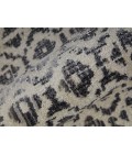 Kano Area Rug Feizy Kano Bohemian & Eclectic Distressed, Ivory/Taupe/Gray, 8'-9" x 8'-9" Round Rug