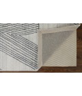 Whitton Area Rug Feizy Whitton Industrial Abstract, Ivory/Black, 10' x 14' Area Rug