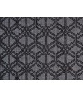 Feizy Phoenix Farmhouse Diamond, Black/Gray, 7'-9" x 9'-9" Area Rug