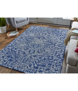 Feizy Belfort 8778F NAVY Area Rug 10 ft. X 14 ft. Rectangle