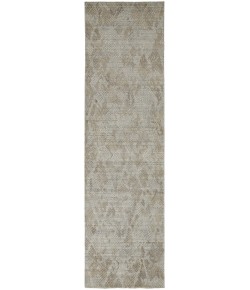 Feizy Elias 6718F GRAY/BROWN Area Rug 2 ft. 9 in. X 10 ft. Runner
