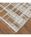 Clio Area Rug Feizy Clio Industrial Abstract, Blue/Orange/Gray, 7'-9" x 10' Area Rug