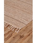 Feizy Brady Casual Stripes, Brown/Red/Ivory, 9' x 12' Area Rug