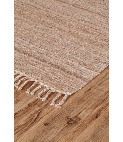 Feizy Brady Casual Stripes, Brown/Red/Ivory, 9' x 12' Area Rug