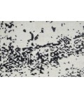 Feizy Coda Industrial Abstract, Black/White, 9' x 12' Area Rug