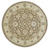 Feizy Drake 6049F BROWN/BEIGE Area Rug 8 ft. X 8 ft. Round