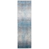 Feizy Cadiz 39FWF BLUE/GRAY Area Rug 3 ft. 1 in. X 10 ft. Runner