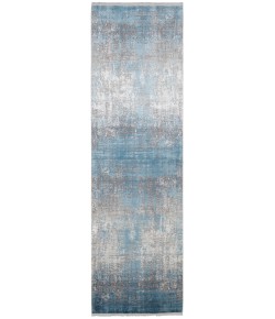 Feizy Cadiz 39FWF BLUE/GRAY Area Rug 3 ft. 1 in. X 10 ft. Runner