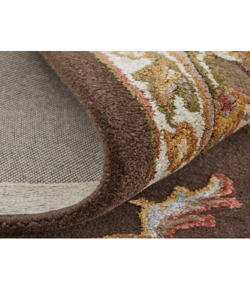 Feizy Prescott BROWN PCT8937F 5 ft. X 8 ft. Rectangle Rug