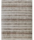 Feizy  Mackay Handwoven Graident Rug, Chocolate Brown/Light Gray, 8ft x 10ft Area Rug