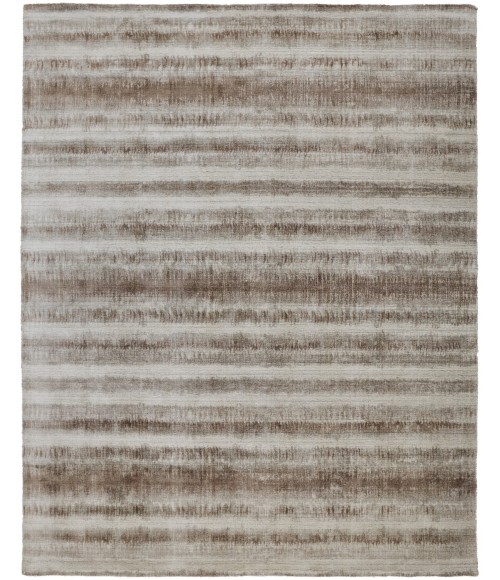 Feizy  Mackay Handwoven Graident Rug, Chocolate Brown/Light Gray, 8ft x 10ft Area Rug